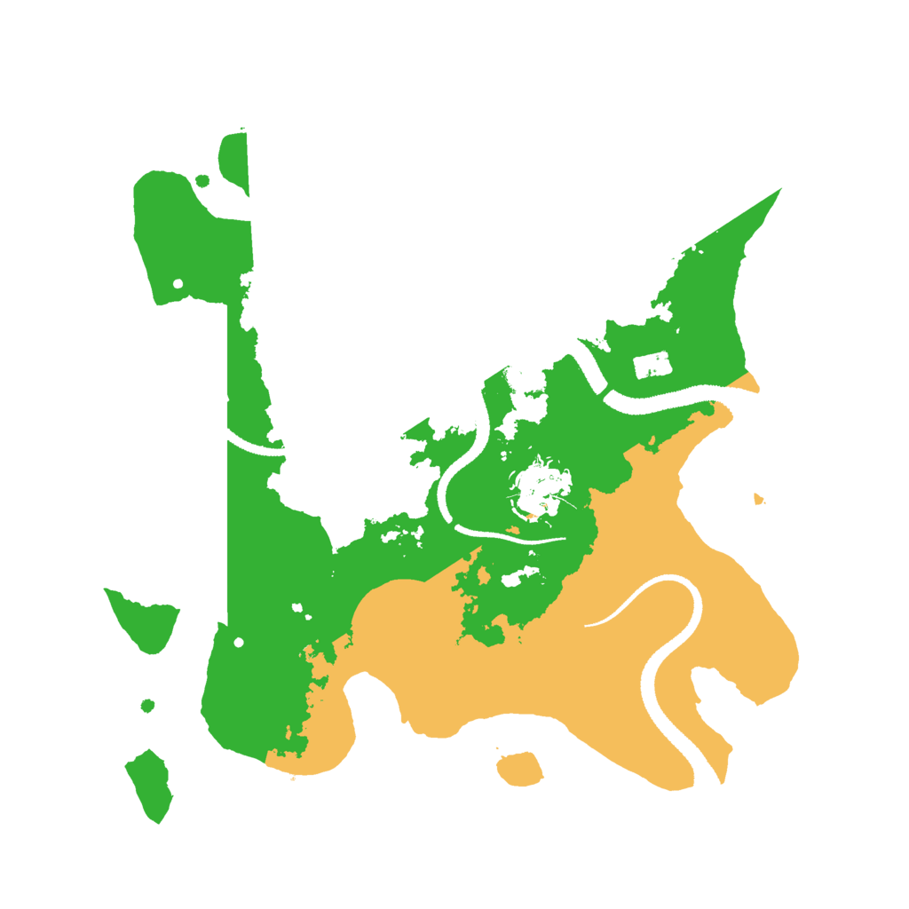 Biome Rust Map: Procedural Map, Size: 2700, Seed: 1760184110