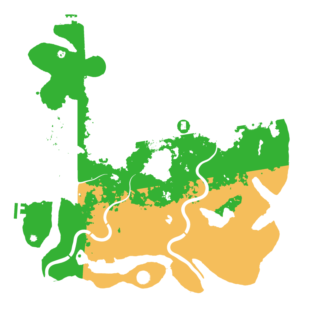 Biome Rust Map: Procedural Map, Size: 4000, Seed: 1676756