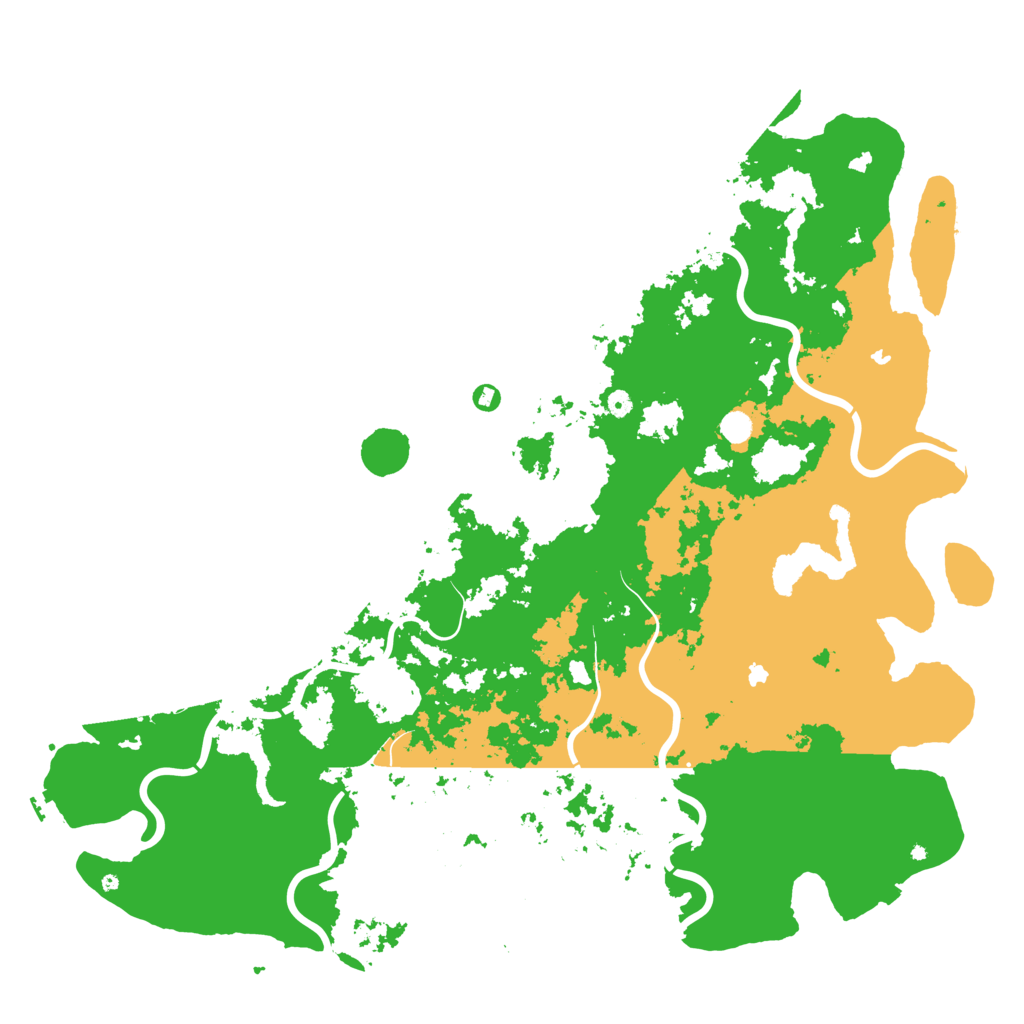 Biome Rust Map: Procedural Map, Size: 6000, Seed: 1037867910