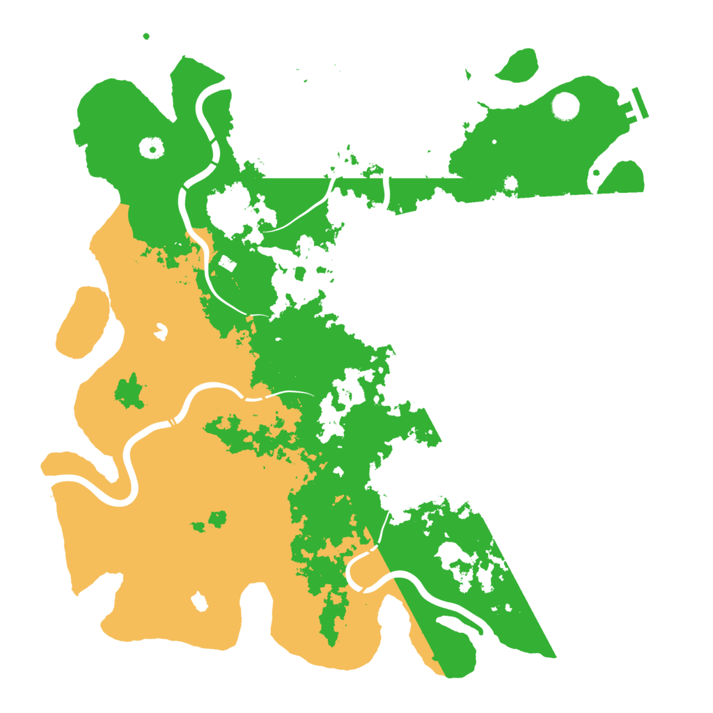 Biome Rust Map: Procedural Map, Size: 4500, Seed: 1977472268