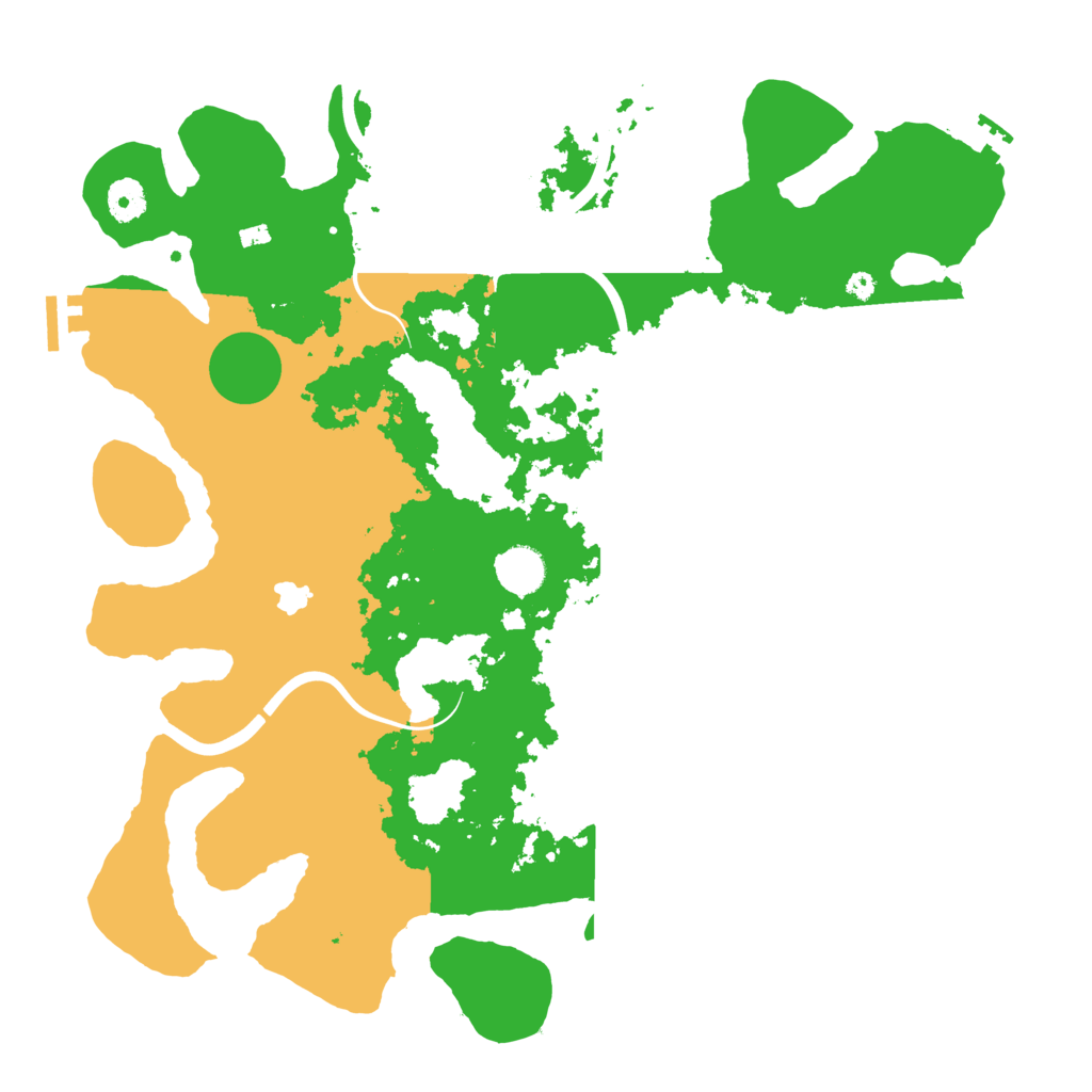 Biome Rust Map: Procedural Map, Size: 4000, Seed: 42301951
