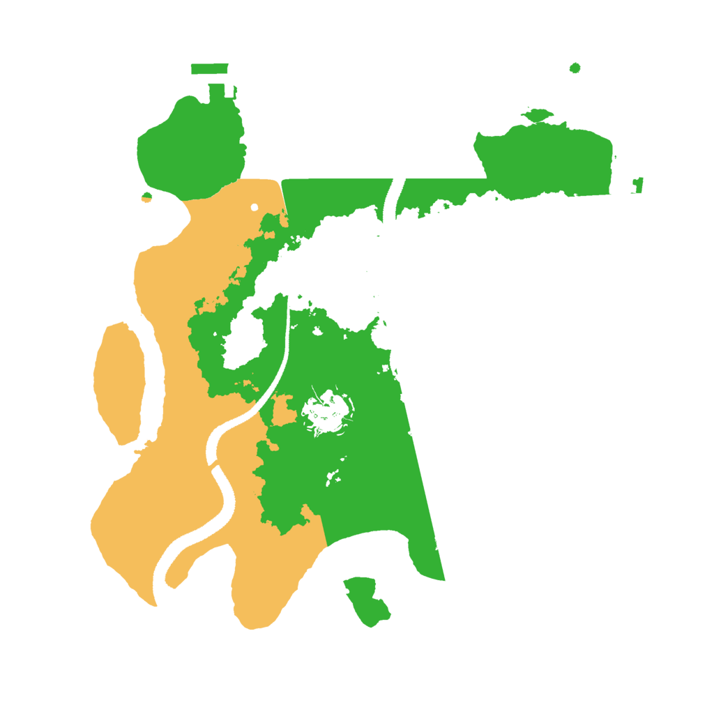Biome Rust Map: Procedural Map, Size: 2750, Seed: 10061979