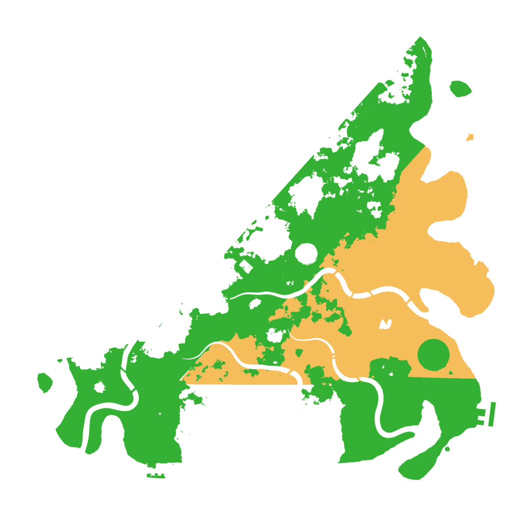Biome Rust Map: Procedural Map, Size: 4250, Seed: 2004822068