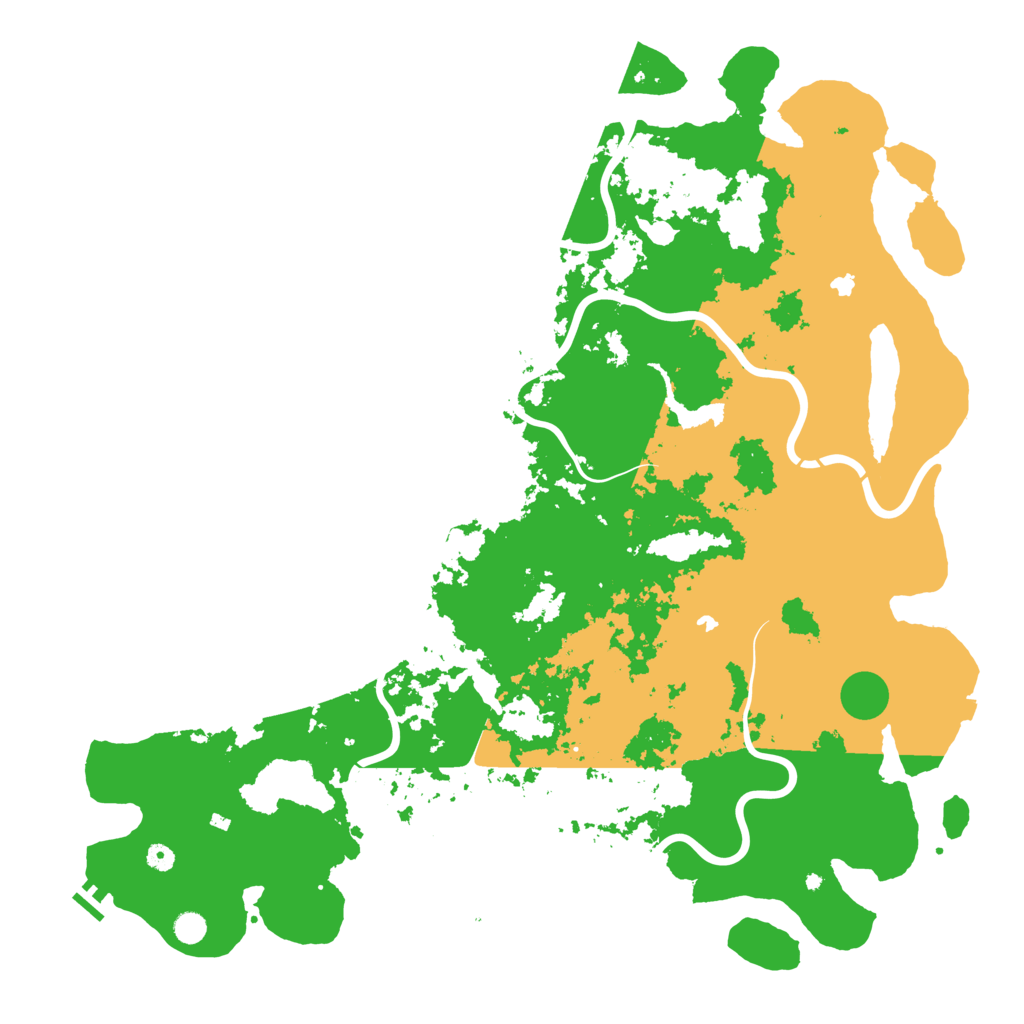 Biome Rust Map: Procedural Map, Size: 5600, Seed: 321484671