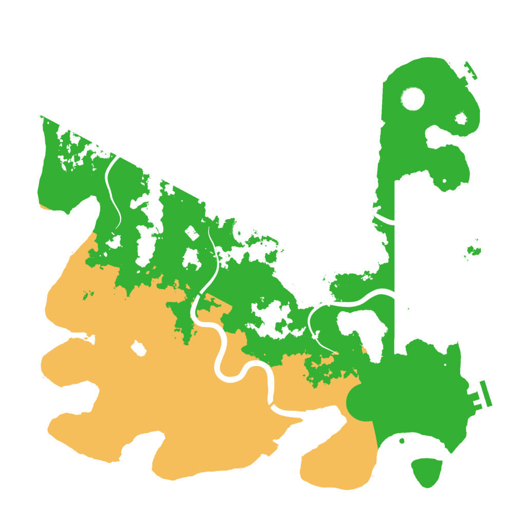 Biome Rust Map: Procedural Map, Size: 4000, Seed: 147337502