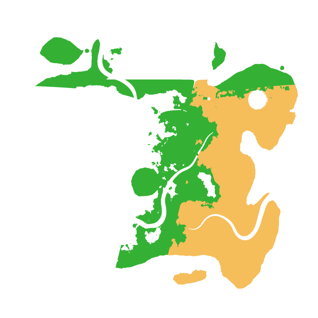 Biome Rust Map: Procedural Map, Size: 3000, Seed: 78414237