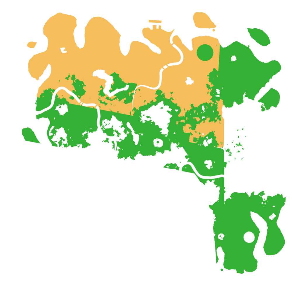 Biome Rust Map: Procedural Map, Size: 4750, Seed: 684099242