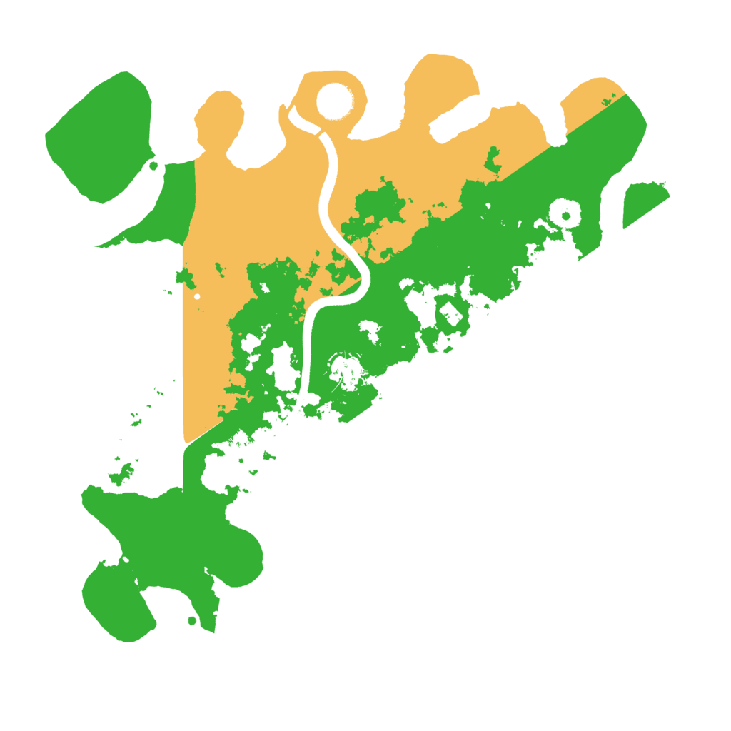 Biome Rust Map: Procedural Map, Size: 3500, Seed: 1488228777