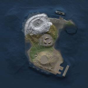Thumbnail Rust Map: Procedural Map, Size: 1500, Seed: 1441044169, 5 Monuments
