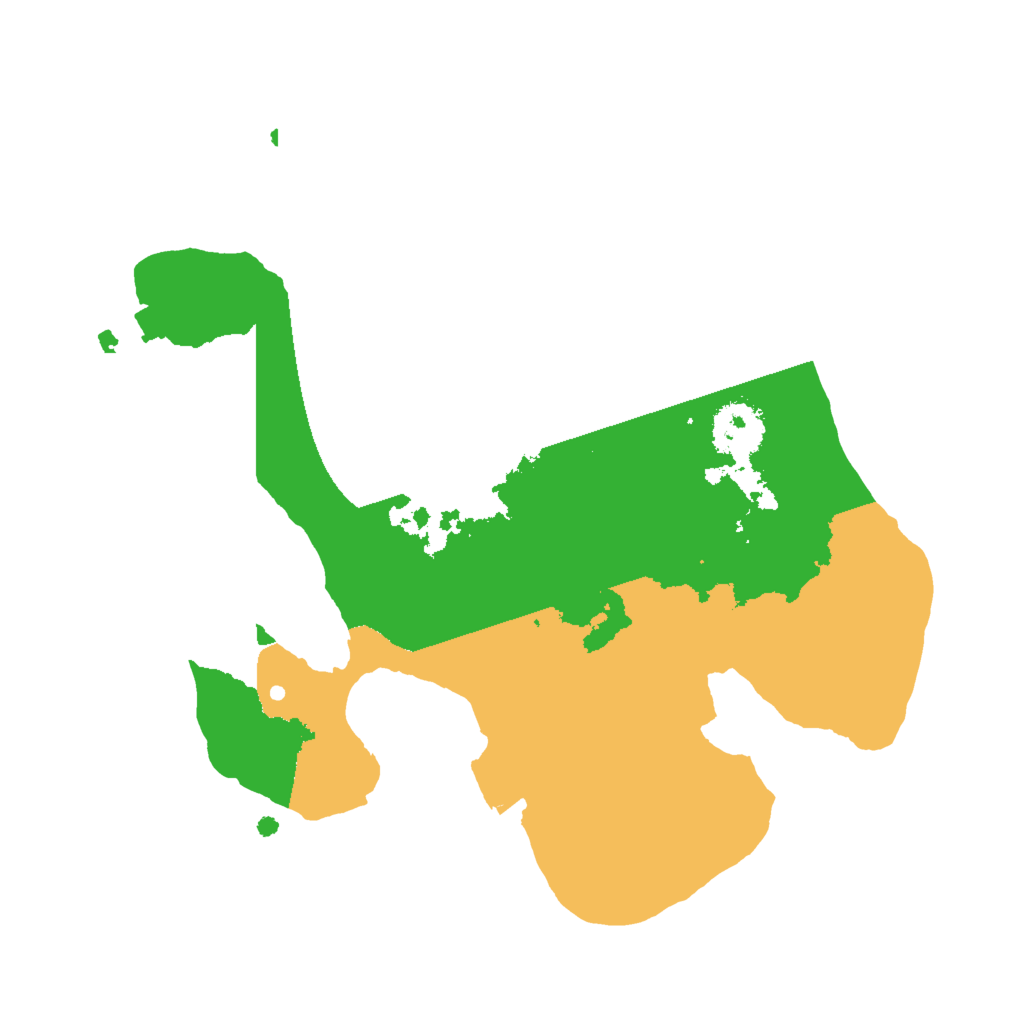 Biome Rust Map: Procedural Map, Size: 2000, Seed: 681023656