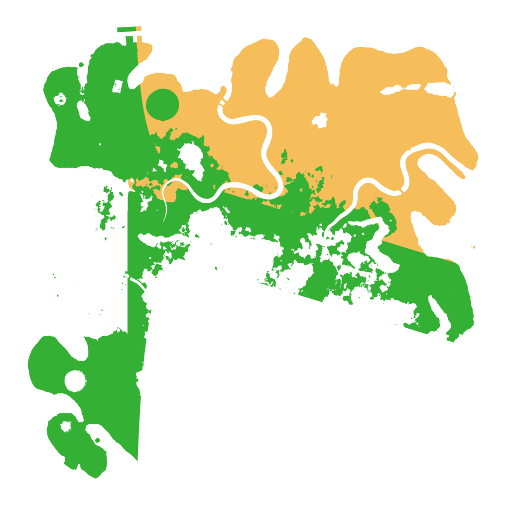 Biome Rust Map: Procedural Map, Size: 4250, Seed: 1764356828