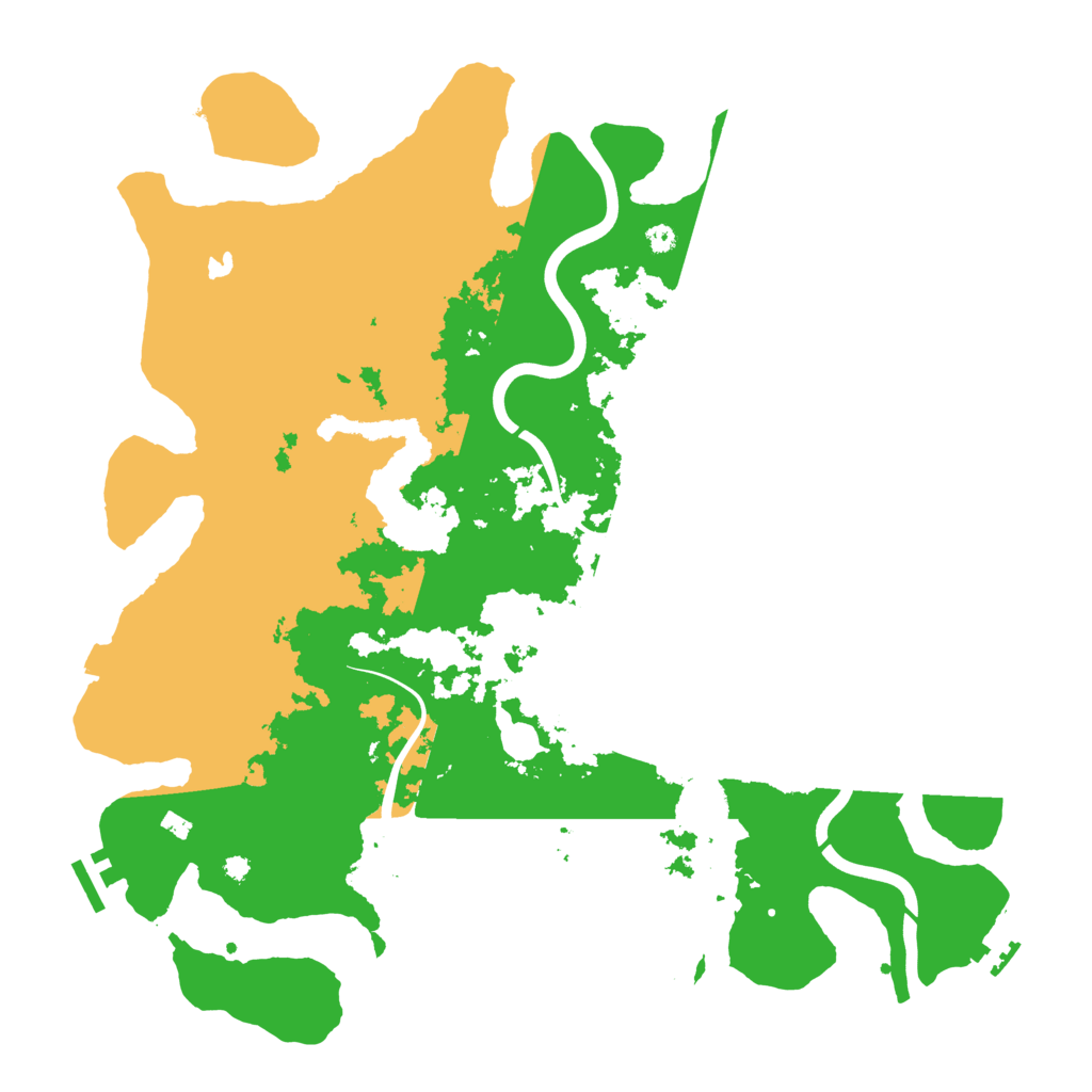 Biome Rust Map: Procedural Map, Size: 4000, Seed: 536767