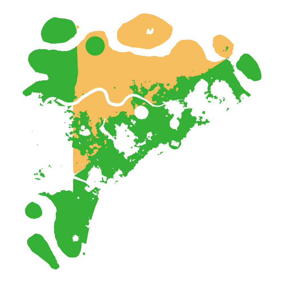 Biome Rust Map: Procedural Map, Size: 4000, Seed: 9234575