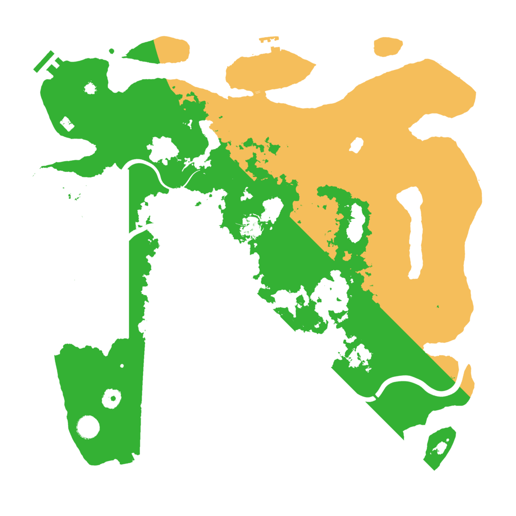 Biome Rust Map: Procedural Map, Size: 4000, Seed: 249375085