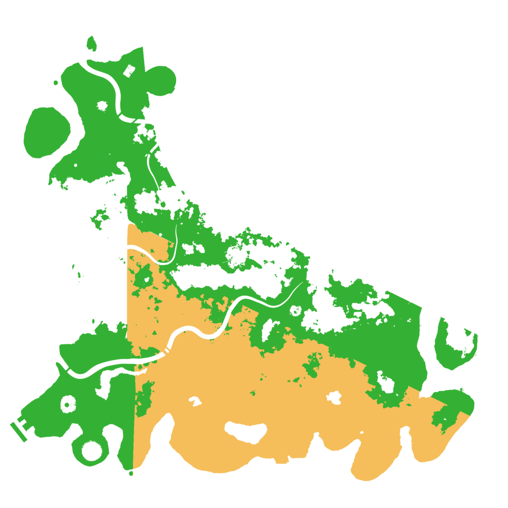 Biome Rust Map: Procedural Map, Size: 4500, Seed: 987651270
