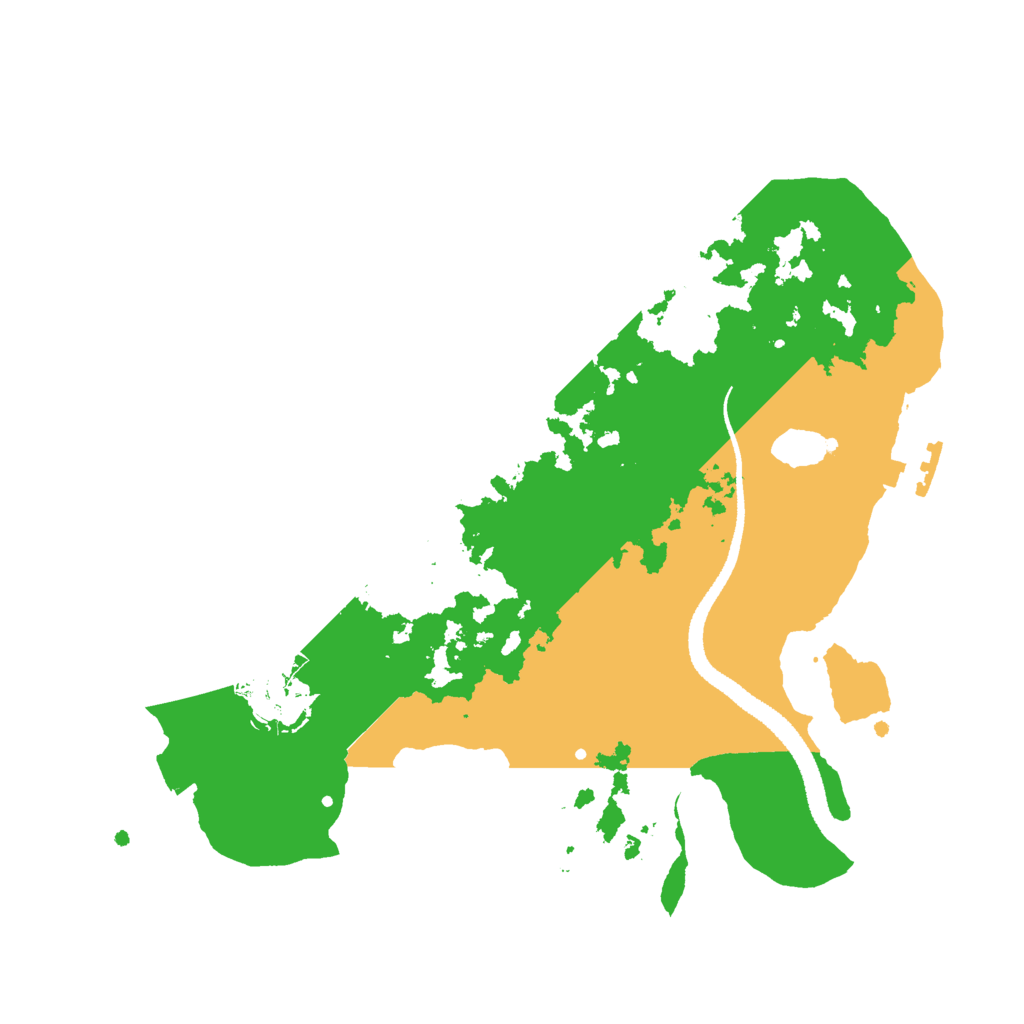 Biome Rust Map: Procedural Map, Size: 2700, Seed: 1760270507