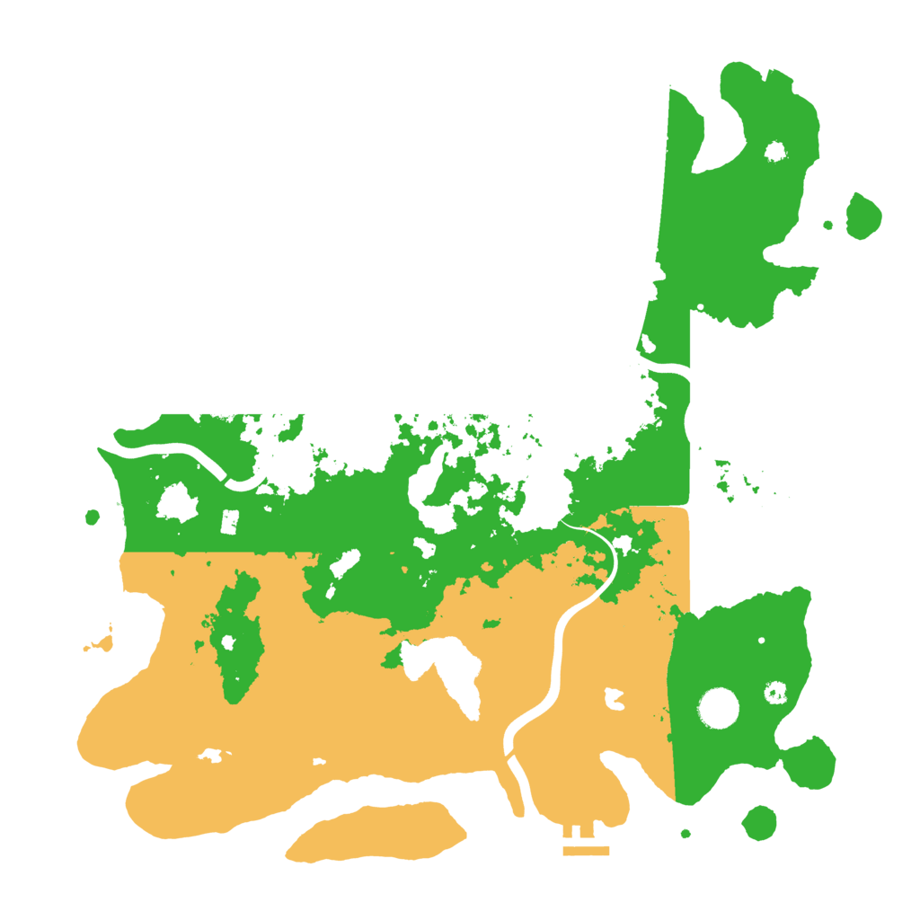 Biome Rust Map: Procedural Map, Size: 4000, Seed: 188669