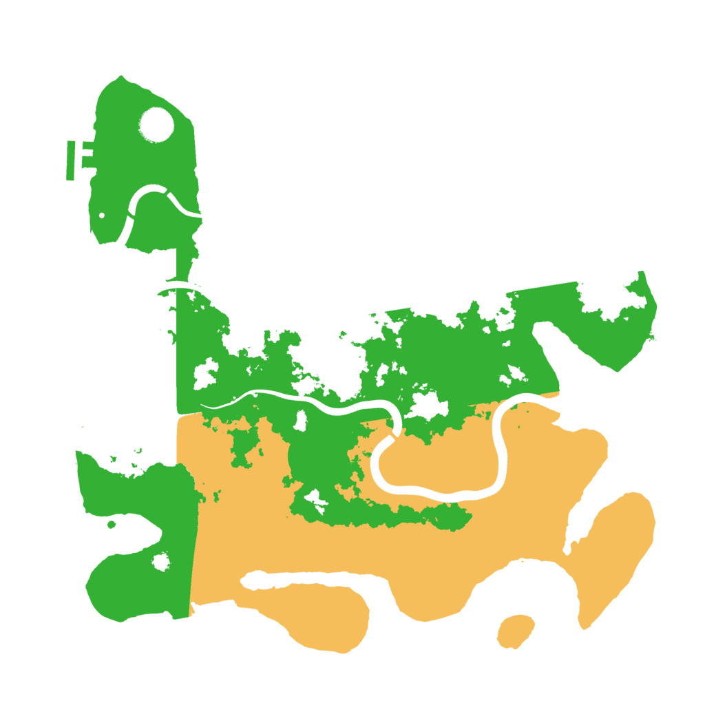 Biome Rust Map: Procedural Map, Size: 3600, Seed: 634