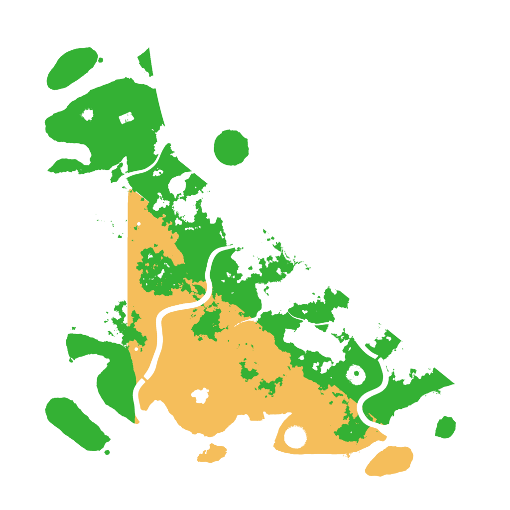 Biome Rust Map: Procedural Map, Size: 4000, Seed: 61016904
