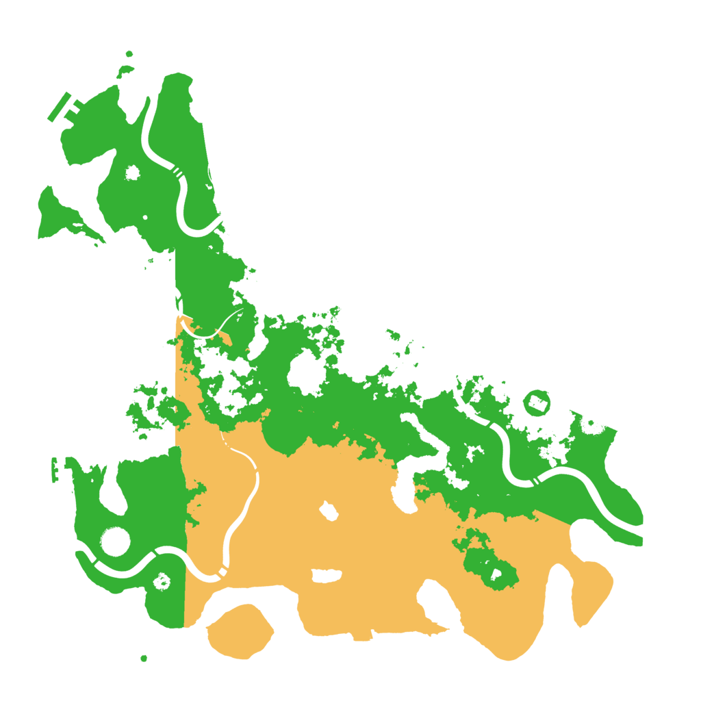 Biome Rust Map: Procedural Map, Size: 4250, Seed: 680170193