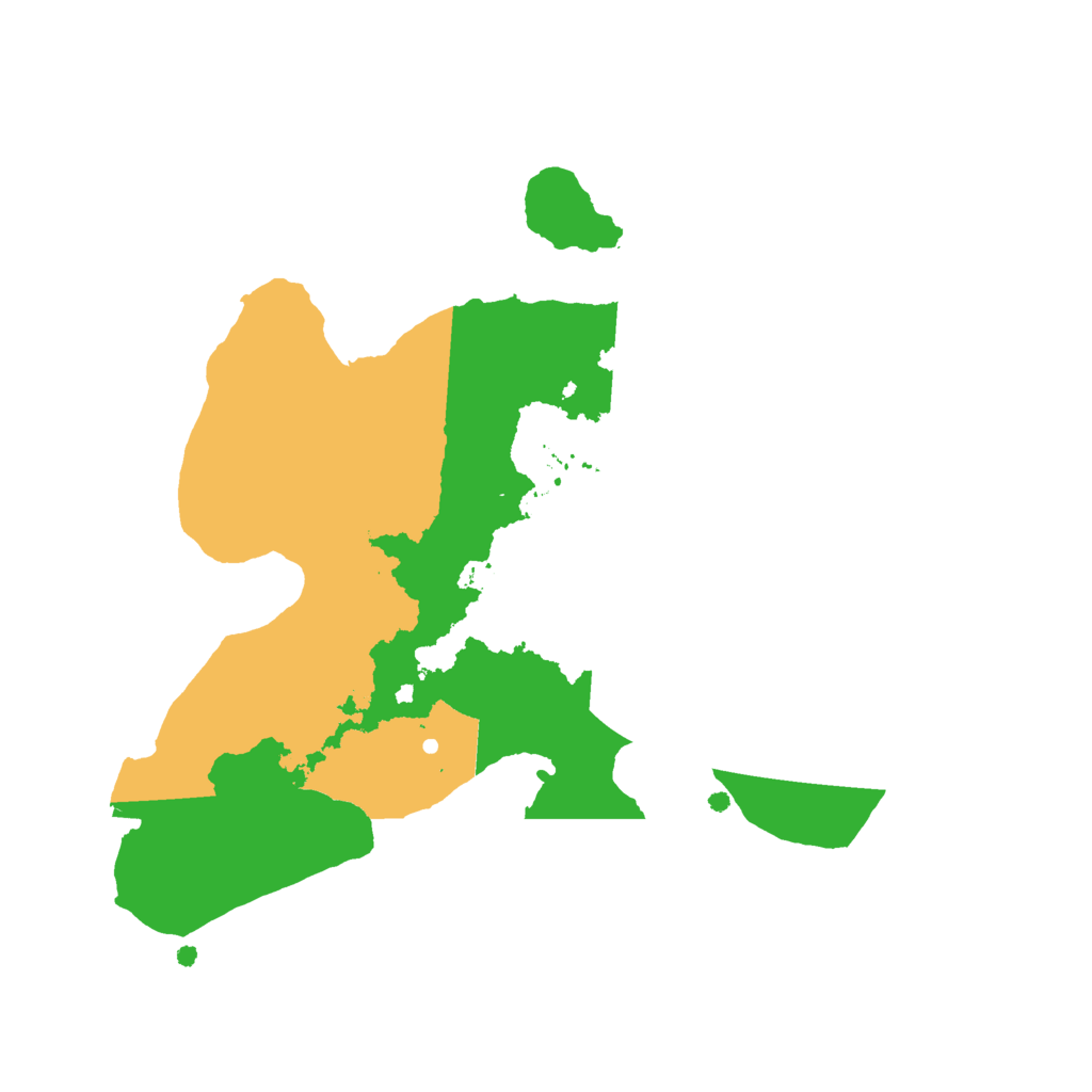 Biome Rust Map: Procedural Map, Size: 2100, Seed: 115004346