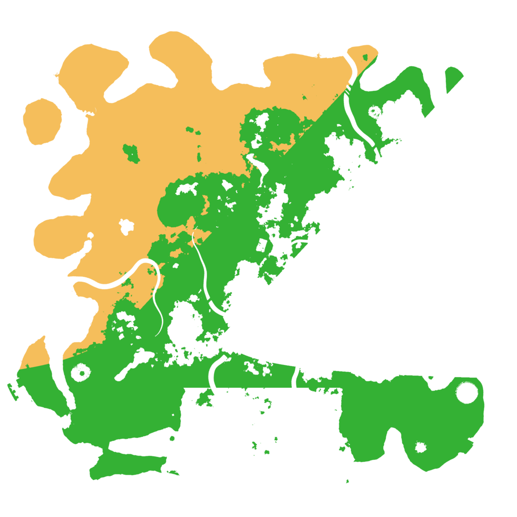 Biome Rust Map: Procedural Map, Size: 4250, Seed: 1558953850