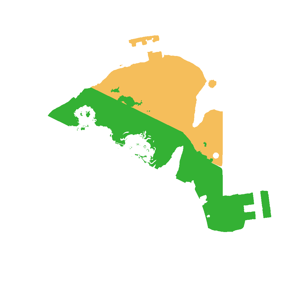 Biome Rust Map: Procedural Map, Size: 1500, Seed: 23376457