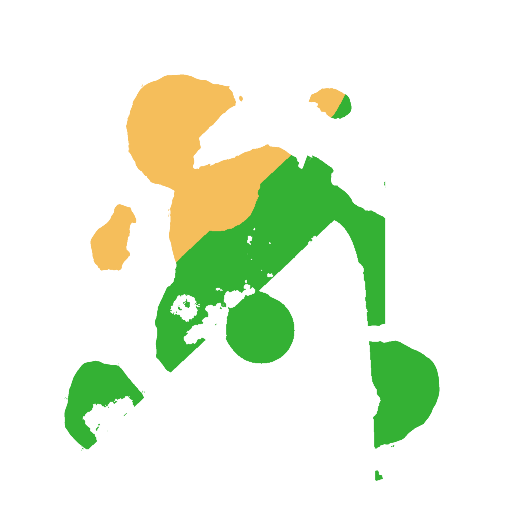 Biome Rust Map: Procedural Map, Size: 2000, Seed: 1560433384