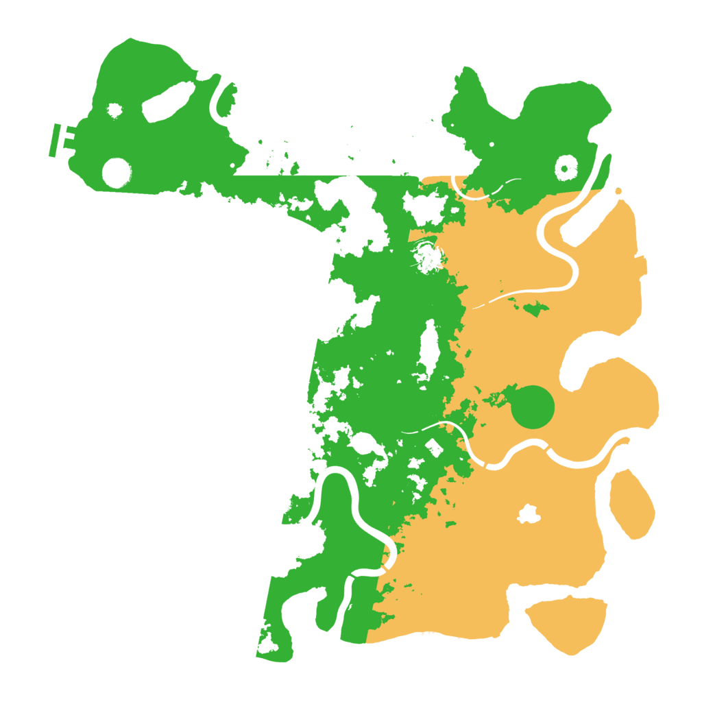 Biome Rust Map: Procedural Map, Size: 4250, Seed: 30547
