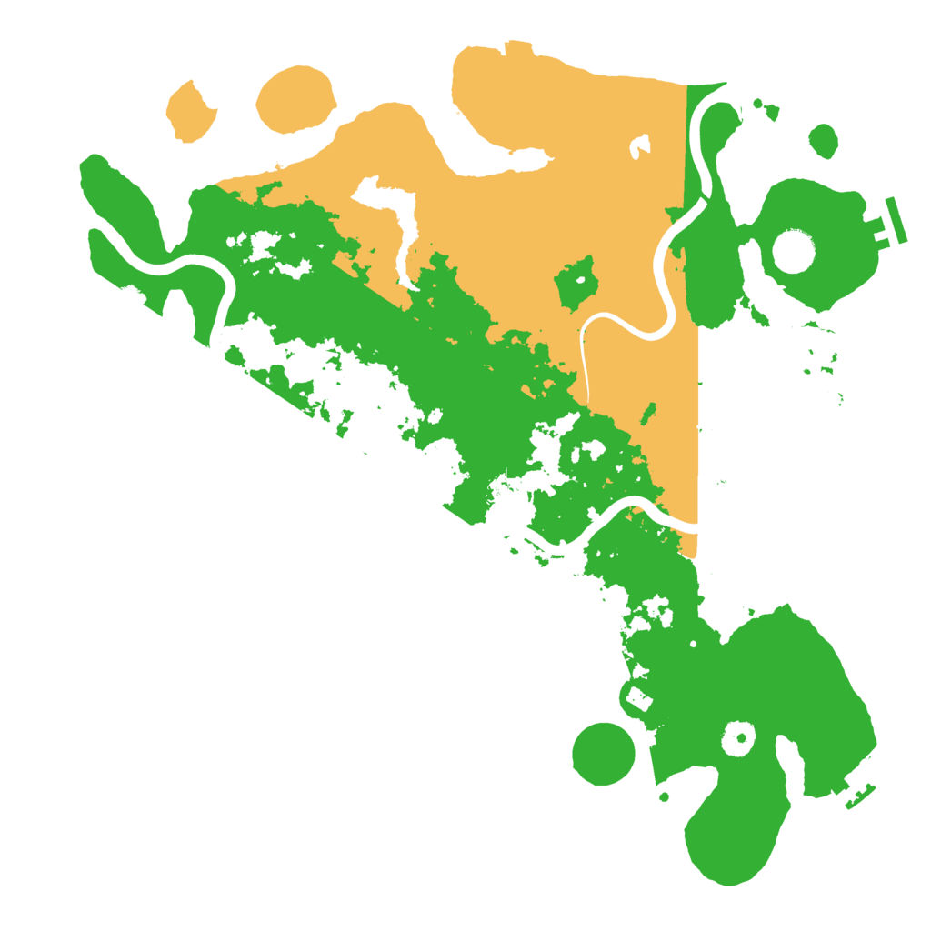 Biome Rust Map: Procedural Map, Size: 4000, Seed: 2098261835