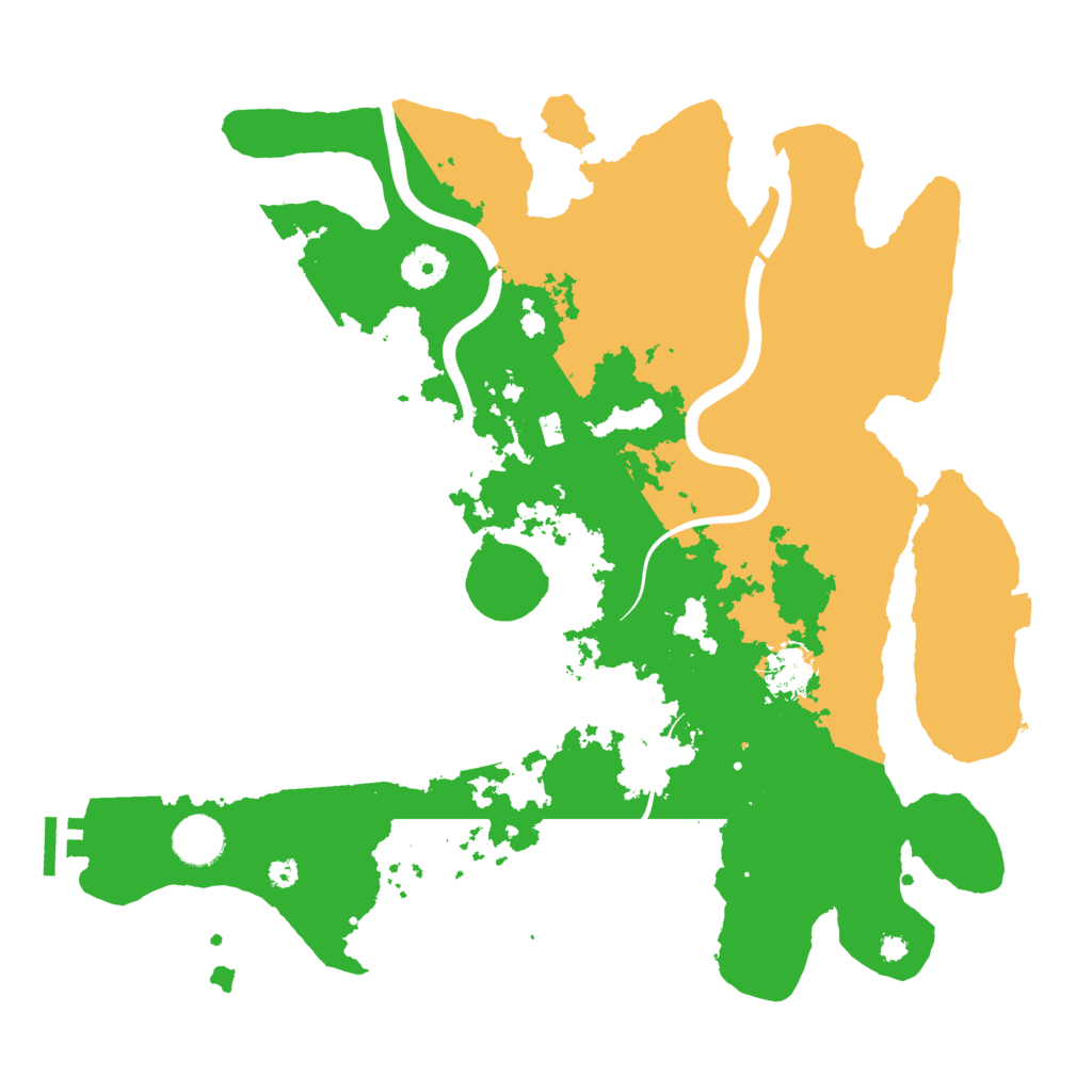 Biome Rust Map: Procedural Map, Size: 3750, Seed: 91674281