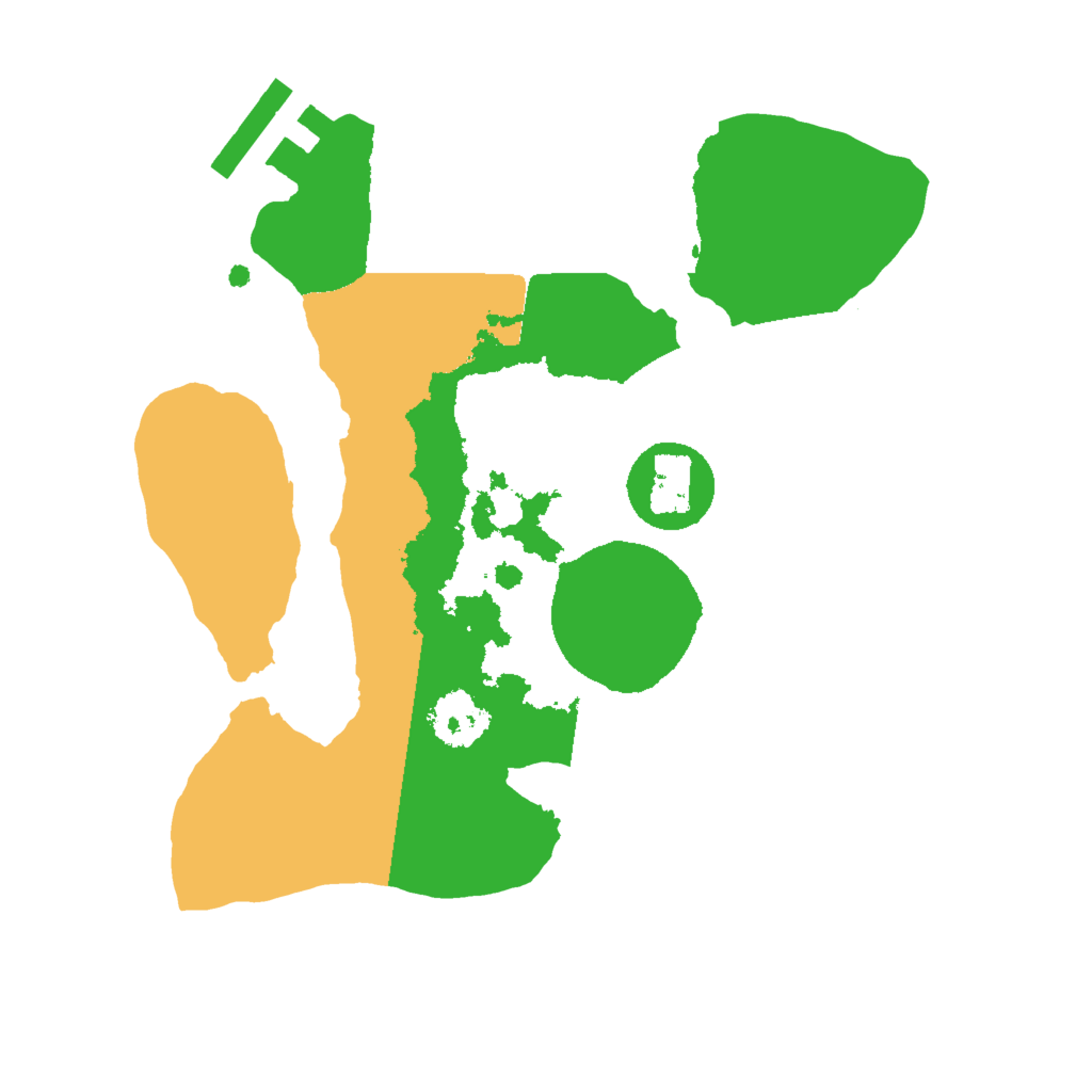 Biome Rust Map: Procedural Map, Size: 2000, Seed: 986341025