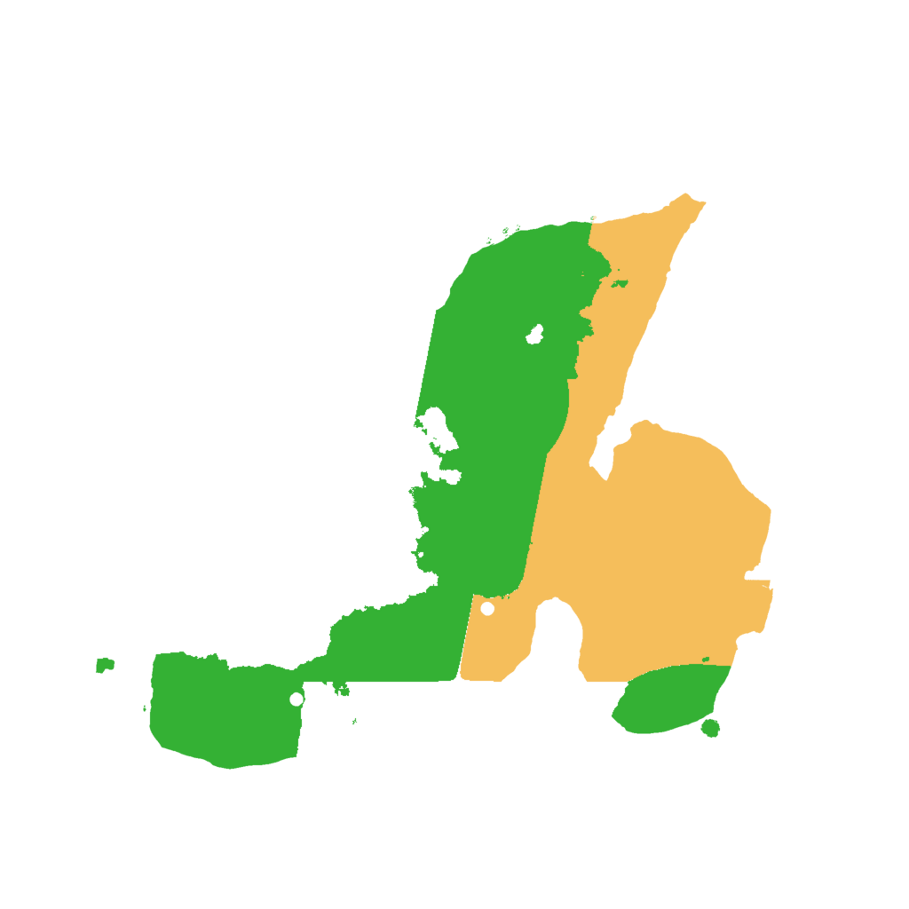 Biome Rust Map: Procedural Map, Size: 2000, Seed: 862456448