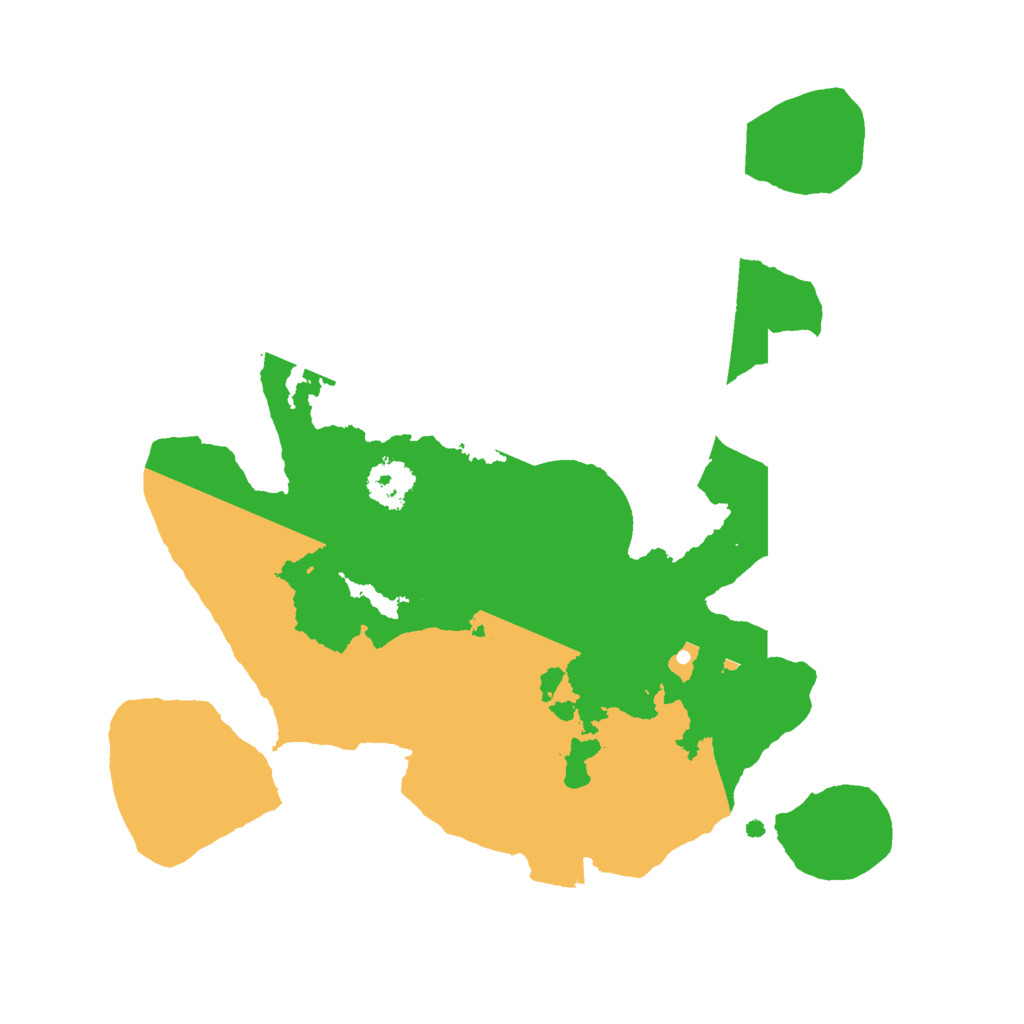 Biome Rust Map: Procedural Map, Size: 2200, Seed: 213412