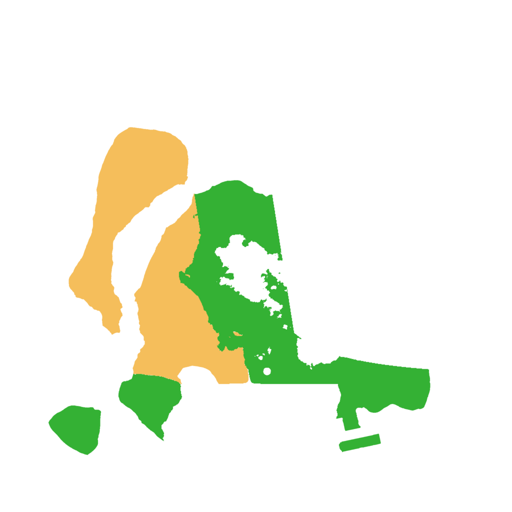 Biome Rust Map: Procedural Map, Size: 2000, Seed: 393241326