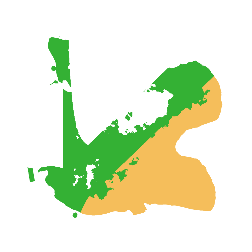 Biome Rust Map: Procedural Map, Size: 2000, Seed: 1864875031