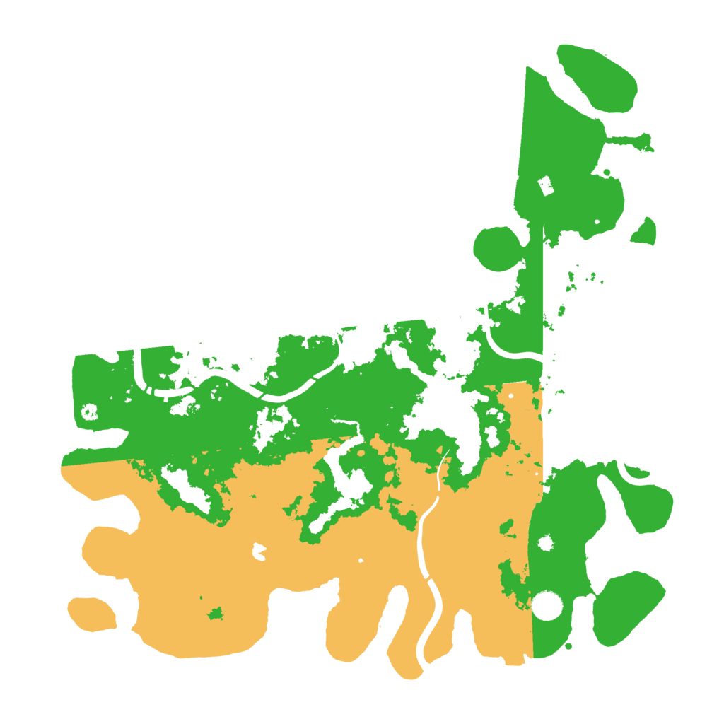 Biome Rust Map: Procedural Map, Size: 4300, Seed: 32564841