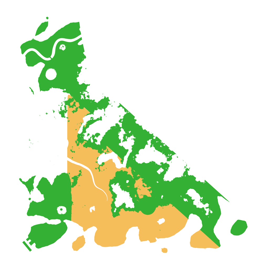 Biome Rust Map: Procedural Map, Size: 4500, Seed: 3456346