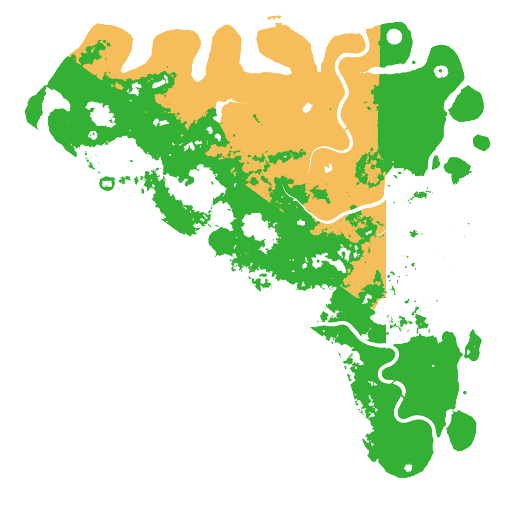 Biome Rust Map: Procedural Map, Size: 5800, Seed: 1496770060