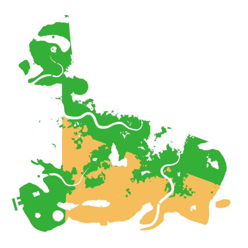 Biome Rust Map: Procedural Map, Size: 4000, Seed: 612022225