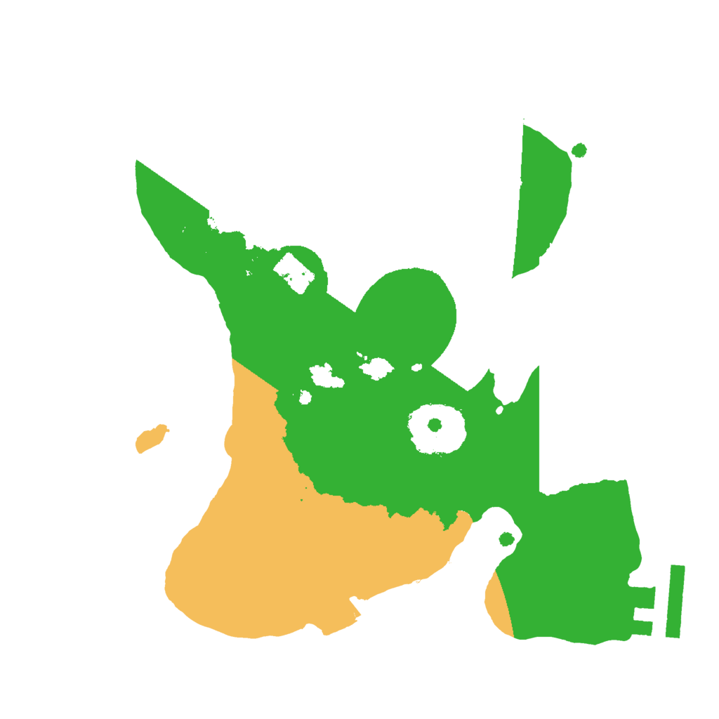 Biome Rust Map: Procedural Map, Size: 2000, Seed: 2031827825