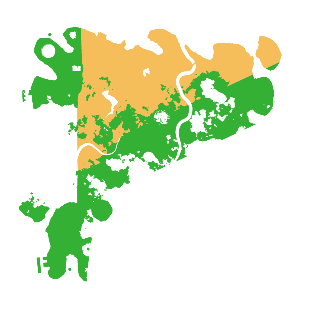 Biome Rust Map: Procedural Map, Size: 4000, Seed: 33463690