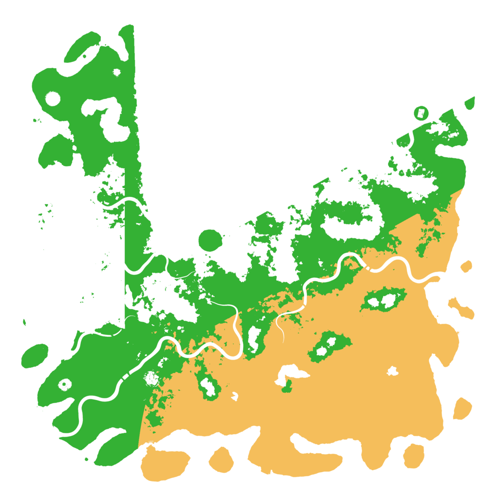 Biome Rust Map: Procedural Map, Size: 6000, Seed: 1893326529