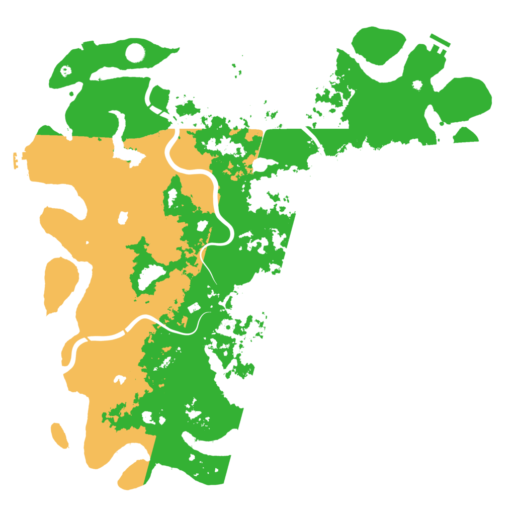 Biome Rust Map: Procedural Map, Size: 4750, Seed: 172900568