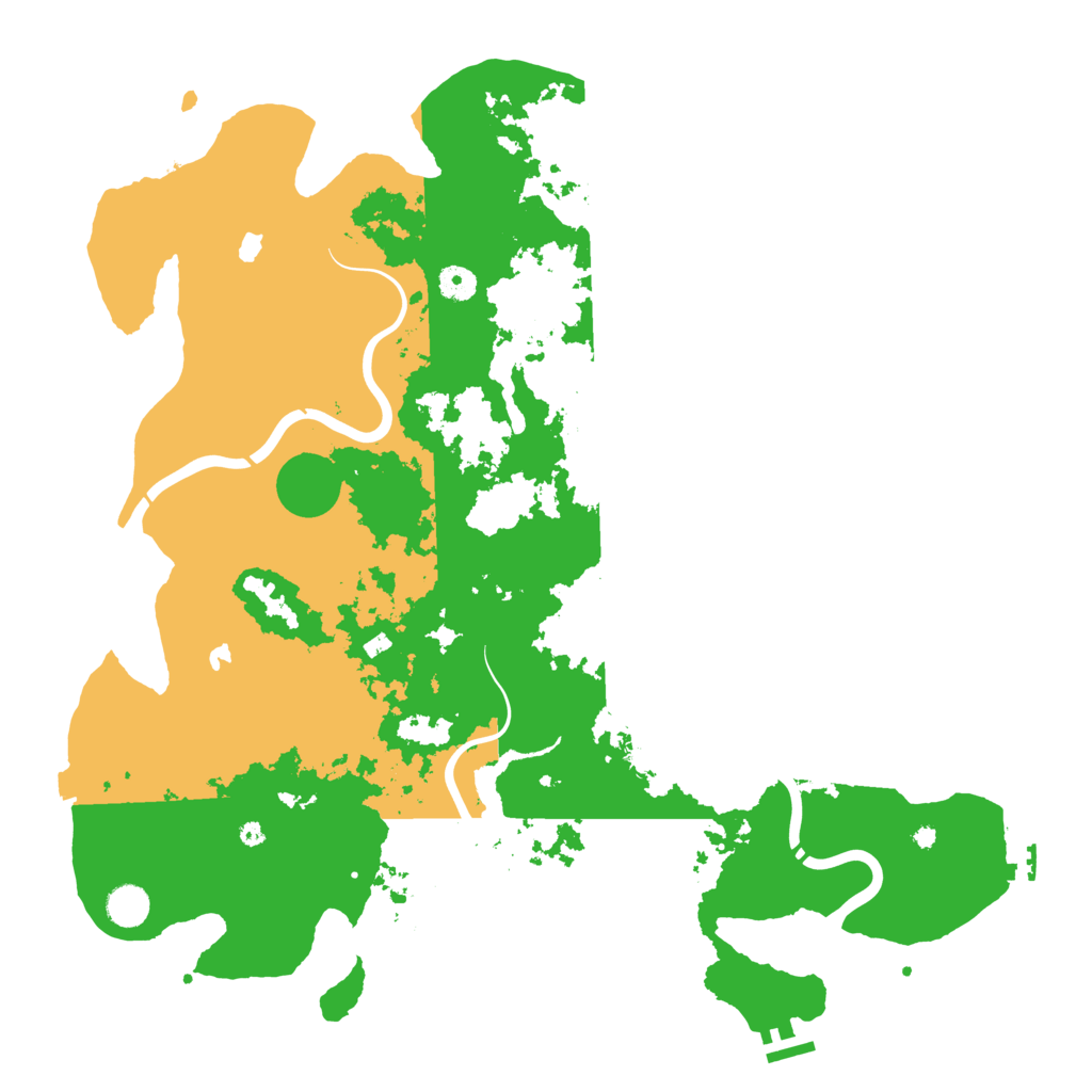 Biome Rust Map: Procedural Map, Size: 4500, Seed: 474575197
