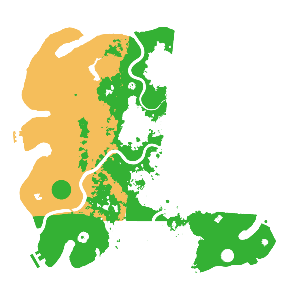 Biome Rust Map: Procedural Map, Size: 4000, Seed: 1885685365