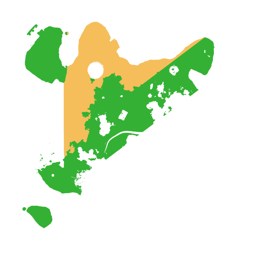 Biome Rust Map: Procedural Map, Size: 2800, Seed: 1493882116