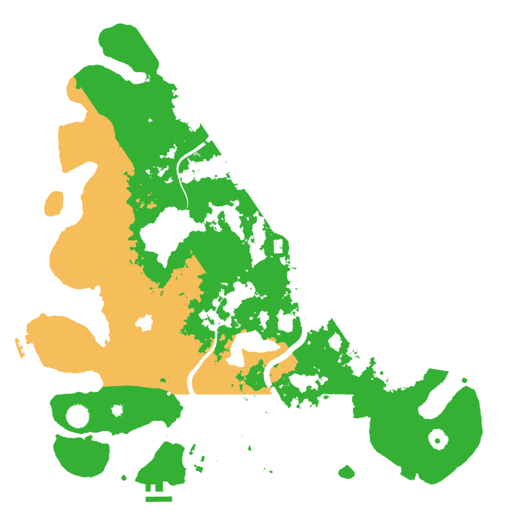 Biome Rust Map: Procedural Map, Size: 4000, Seed: 3601