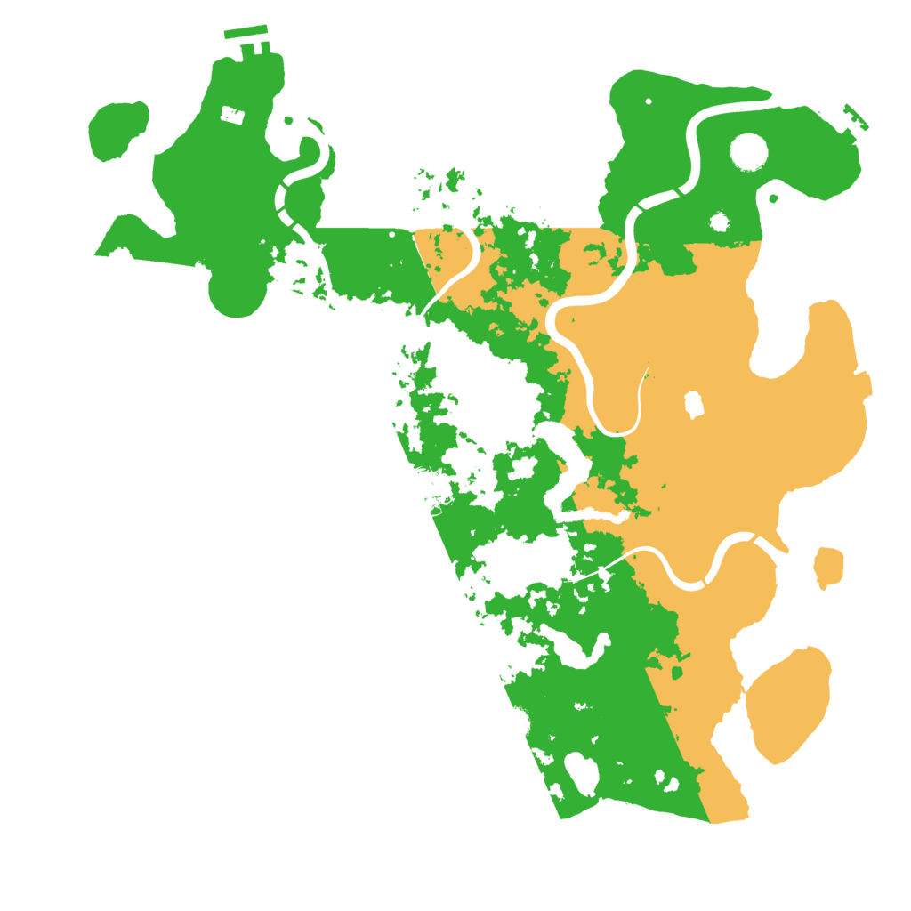 Biome Rust Map: Procedural Map, Size: 4250, Seed: 473779788