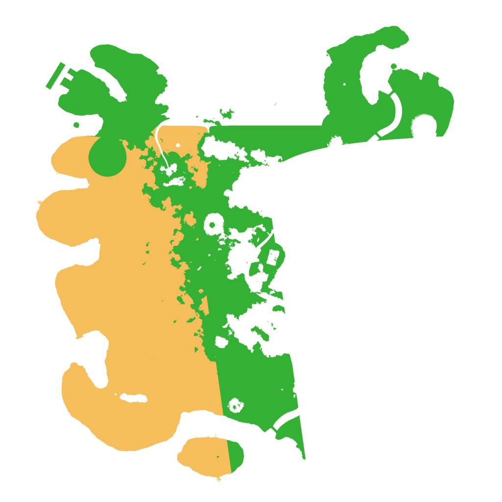 Biome Rust Map: Procedural Map, Size: 3500, Seed: 1695724
